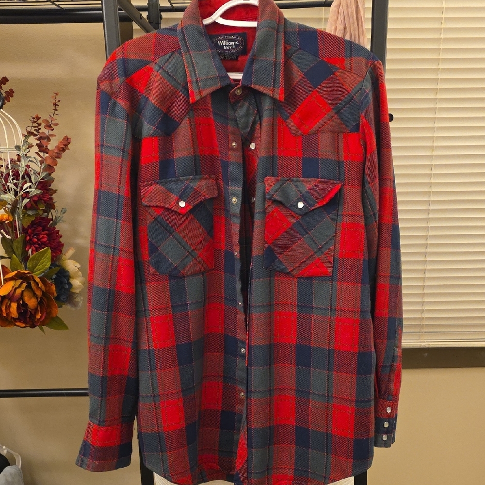 Green And Red Flannel